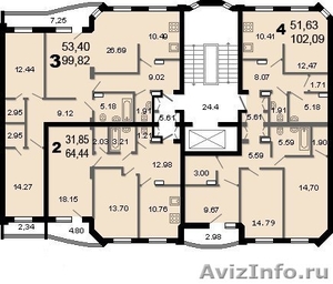 2х комнатная квартира в новостройке ижевска, Щорса 42 - Изображение #2, Объявление #164451