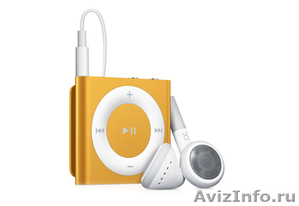 Плеер Apple iPod Shuffle 2GB Orange MC749RP/A  - Изображение #1, Объявление #272107