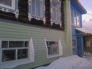  2 эт.деревянный дом на границе Ижевска, газ, вода, 16сот. ФОТО - Изображение #1, Объявление #520930